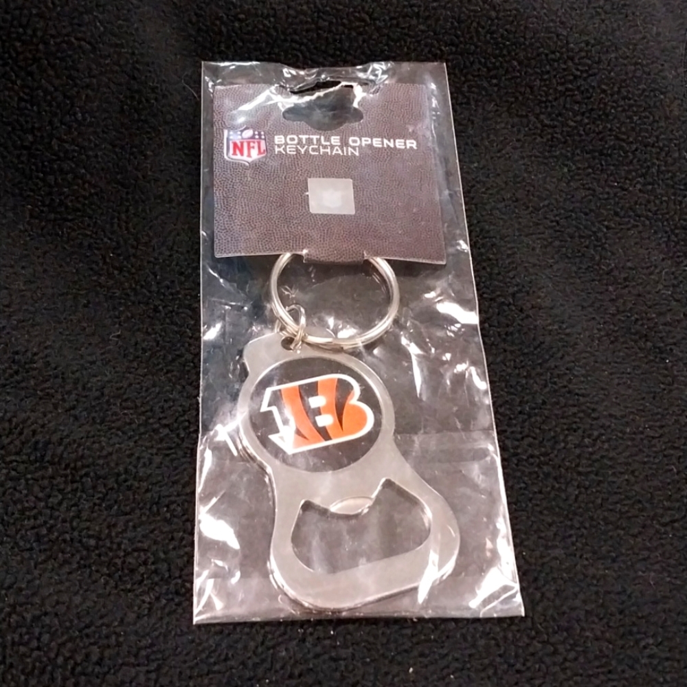 Cincinnati Bengals Bottle Opener Keyring NFL NIP